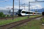 RABe 526 754-7 und ...  Sandro Gadola 10.07.2008