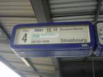 Im eigenen Archiv gekramt: 12. Juni 2004 am Bahnhof Kehl. ...