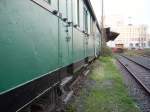Der MECI Bahnpostwagen Neu lackiert.   ...