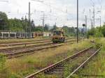 Zweiwegefahrzeug U 400 L mit Spritzaufbau am 09.07.2008 im Bahnhof ... Zweiwegefahrzeug U 400 L mit Spritzaufbau am 09.07.2008 im Bahnhof ...