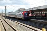 1016 047 Wiener St�dtische versicherung am IC 2082 bei der ...