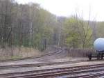 Die Auffahrt zur M�glitztalbahn ...  Daniel Theumer 13.07.2008