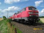 218 103-0 rast mit ...  Lars Backhaus 13.07.2008