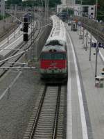 Die ehemalige �BB-Diesellok 2143 ...  Hans Pfeil 14.07.2008