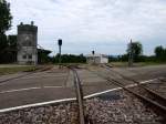Dreigleisiger Bahn�bergang f�r eine ...  Stefan B. 15.07.2008
