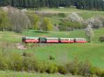 Brohltalbahn Brohltalbahn - Vulkan Express unterwegs kurz vor der einfahrt in den Bahnhof von Engeln am 03.05.2008
