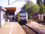 ER 20-012 verl�sst am 30.06.08 Elmshorn in Richtung Hamburg-Altona.  ...
