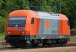 Auslandische Dieselloks Das Sahneh�ubchen des Tages als Solofahrer: 2016 905 der RTS-Swietelsky in Geislingen/Steige am 17.07.2008 .