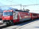 Glacier-Express mit einer Zuglok ...  Dieter Schumacher 17.07.2008