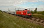 Eurocity 105 Sobieski von Warschau nach Wien Suedbahnhof am 18.07.2008 ...