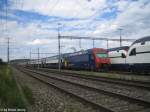 Die Re 450 023-7 ...  Silvio Jenny 19.07.2008