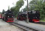 Lok 99 7235-7 (rechts) ...  Christian K�hn 20.07.2008
