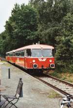 Schienenbus der EVB bei ...  Torsten Klose 20.07.2008