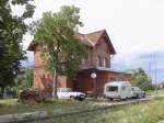 ehemaliger Bahnhof Briesnig.  ...  Frank Gutschmidt 21.07.2008