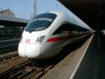 DBAG ICE-TD auf Personalschulungsfahrt im Hbf.Lindau am 06.03.01  ...