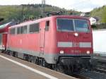 DB - E-Lok 111 ...  Hp. Teutschmann 22.07.2008