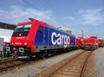 Die Re 484 007 ...  Daniel Sch�rer 24.10.2004