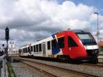 BR 468 Triebwagen Coradia LINT41 Segeberg der Nordbahn, einem Tochterunternehmen ...