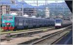 Ein italienischer TILO-Nahverkehrszug mit ...  Herbert Graf 23.07.2008