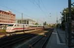 401 068 am 21.06.08 als ICE 109 von Berlin Ost ...