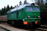st44-m62 Die frisch Hauptuntersuchte ST44-788 wartet in Mockava(LT) auf die R�ckleistung nach Suwalki.28.12.2006