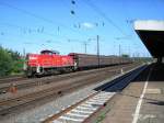 BR 294 294 866-5 f�hrt mit einem G�terzug durch den Hauptbahnhof von Hamm(Westf.)
Aufgenommen am 24.07.2008
