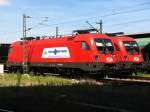 1116 136-9 und 1116 234-4 der ITL abgestellt in Dresden-Friedrichstadt.22.06.08 ...
