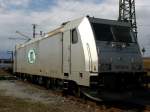 ITL Eisenbahngesellschaft mbH 185 562-6 der ITL abgestellt in Dresden-Friedrichstadt.29.03.08