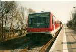Triebwagen 628 638 im April 1999 am Endbahnhof Lauterbach Mole.Ein ... Triebwagen 628 638 im April 1999 am Endbahnhof Lauterbach Mole.Ein ...