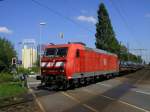 Auch eine 185 011-4 ...  Hubert Hager 25.07.2008