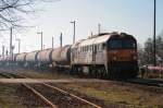 Am 18.02.2007 verl�sst CTL ST44-R06 den Deutschen Bahnhof Guben in ...