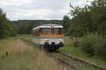 VT27 der SWEG, H�ffenhardt ...  Christian K�hn 25.07.2008