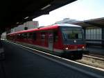 Rb 12848 wartet in Trier Hbf auf die Abfahrt nach ...