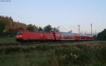 146 235-7 mit dem RE4741 nach Konstanz am km 74,0 ...