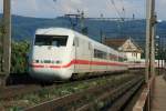 ICE 347 von Interlaken Ost nach Hamburg-Altona �berquert zwischen Basel ...