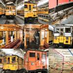 Montage Hist. U-Bahnen Berlin (Kleinprofil),
Tag des offenen Denkmals 2007  ...