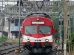 bls - Einfahrender Regio mit dem ex RM Triebwagen RBDe ...
