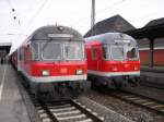 Links im Bild sieht man den Steuerwagen des RE9016 nach ...