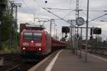 185 009-8 miteinem Sandzug ...  Gilbert Coletti 27.07.2008