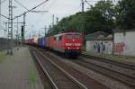 151 073 f�hrt mit ...  Frederik Reuter 27.07.2008