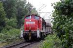 294 806 bringt einen gemischten G�terzug nach Oberhausen. 25.07.2008  ...