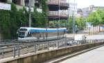 Stadtbahnwagen 1008 der Saarbahn ...  Johannes Bur 28.07.2008