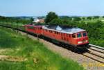 Eine BR 232 377-2 mit einer BR 155 bei wunder ...