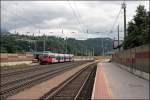 Ein 4024er hat soeben als R 5109 von Rosenheim komment ...