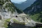 Talw�rts fahrender Triebwagen der ...  Manfred Mehringer 29.07.2008