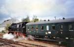 BR 91 mit Sonderzug ...  ERHARD BEYER 30.07.2008
