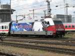 Die Adler sind los, heute am 05.05,2008 am Hbf M�nchen ...