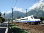 ETR 470 nach Z�rich am 28.06.2008 bei Fl�elen.  ...