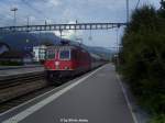 Re 4/4 11221 mit EC 163 Transalpin am 28.7.08 in ...