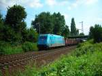 Unicef mit einem G�terzug in Limmer  ...